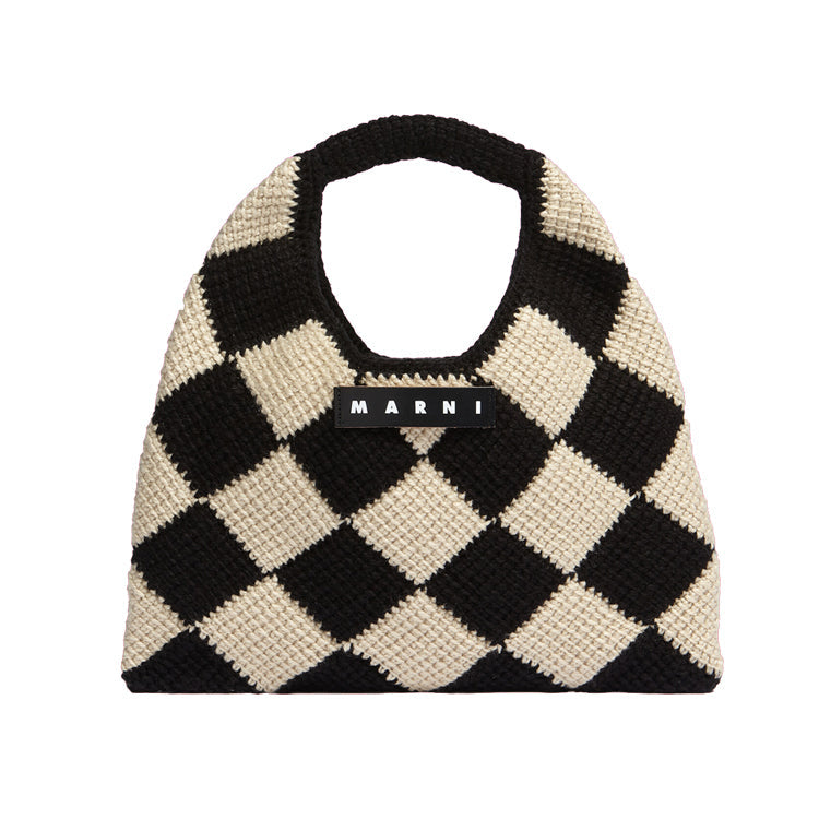 【年に一度の超お買い得セール！】人気アイテム再入荷！MARNI マルニ ニットバック スモール ニットバッグ marni バッグ 秋冬新作 MARNI MARKET レディース ニット バッグ ハンドバッグ 全5色 ギフト お出かけ